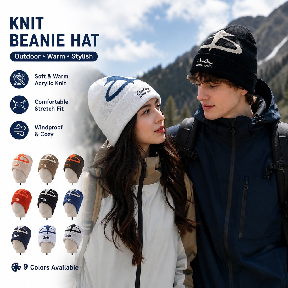 Unisex Winter Knit Beanie Hat  - Beanie Cuffed Knit recension och pris