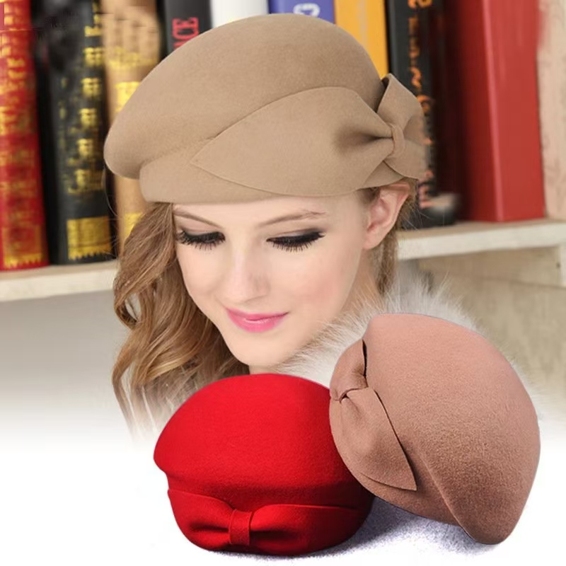 wool Vintage Warm Wool Winter  - Beret French Wool recension och pris