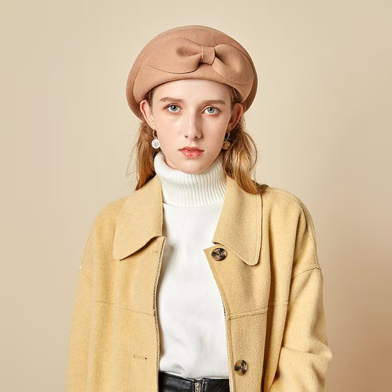 wool Vintage Warm Wool Winter  - Beret French Wool recension och pris