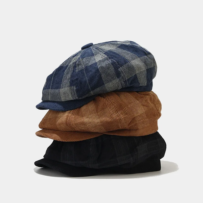 Classic Vintage Corduroy Newsb - Newsboy Cap Ivy recension och pris