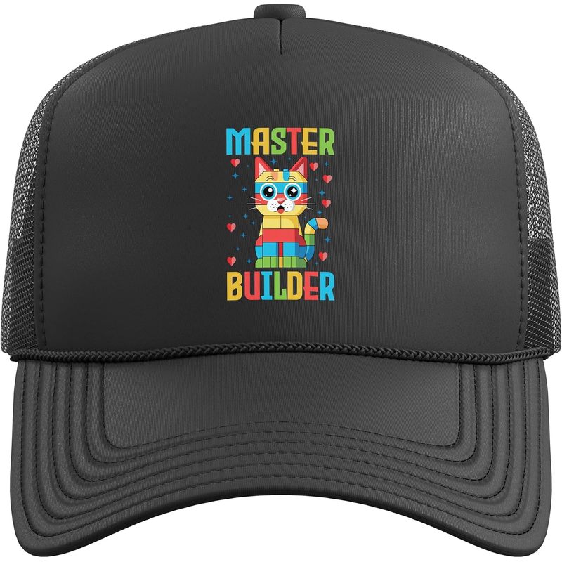 Master Builder Brick Cat Block - Trucker Cap Mesh recension och pris